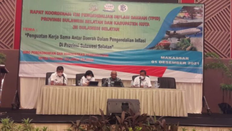 Andi Utta Paparkan Strategi Pengendalian Inflasi di Forum TPID Sulsel