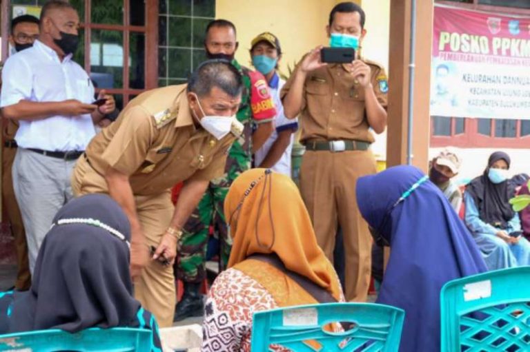 Pantau 3 Lokasi Vaksinasi, Bupati Bulukumba: Jangan Takut Vaksin