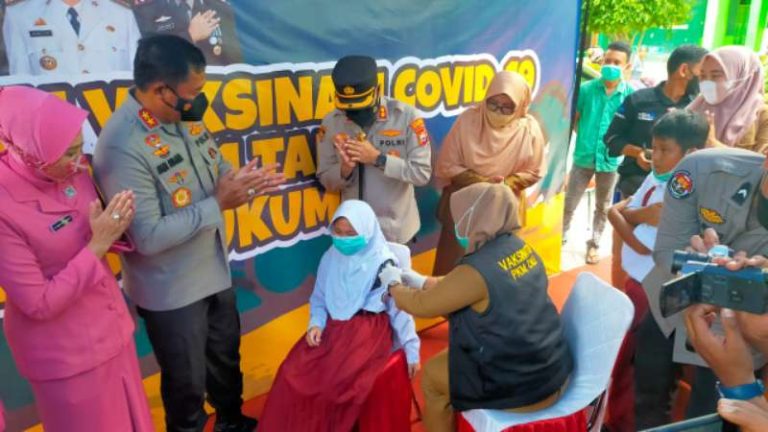 Kapolda Sulsel Canangkan Vaksinasi Siswa Usia 6 tahun