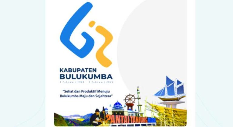 Ini Link Twibbon dan Logo Hari Jadi Bulukumba ke-62 Tahun