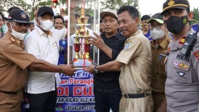 Bupati Bulukumba Tutup Turnamen PPDI Cup 1 di Desa Bontomanai