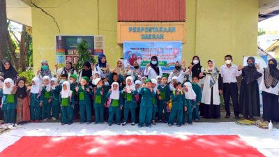 Kenalkan Literasi Sejak Dini,  Murid TK Ikuti Terong Pustaka