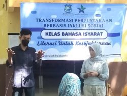 Menuju Pelayanan Inklusi, Petugas Perpustakaan Belajar Bahasa Isyarat