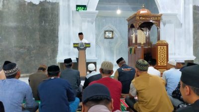 Andi Utta Sambut Ramadhan di Masjid Jabal Taqwa Tanete