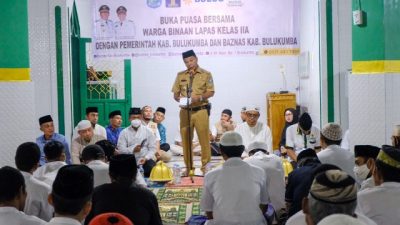 Buka Puasa Bersama Warga Binaan Lapas, Andi Utta : Saudaraku Tidak Dibuang atau Dicampakkan