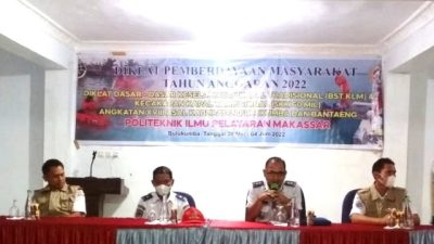 Dishub Bulukumba Latih Nelayan untuk Keselamatan di Laut