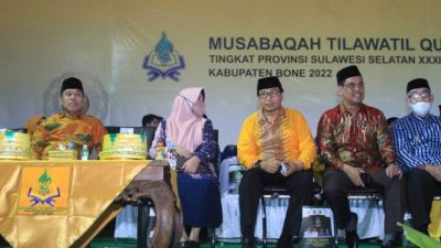 Wabup Edy Manaf Hadiri Pembukaan MTQ Sulsel ke XXXII