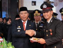 Bupati Andi Utta Hadiri Upacara Peringatan Hari Bhayangkara ke 76 di Mapolres Bulukumba