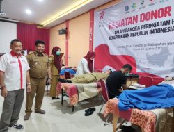 HUT RI ke 77, Aksi Donor Darah Capai 77 Kantong