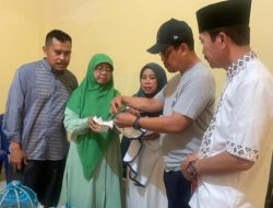 Wabup Edy Manaf Aqiqah Bayi yang Ditemukan Warga di Benjala