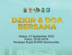 Bulukumba Road To PORPROV Diawali dengan Dzikir dan Doa Bersama