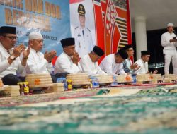 Ratusan Warga Ikut Dzikir dan Doa Bersama Jelang Porprov Sulsel 2022