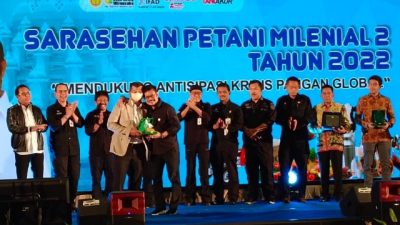 Bupati Andi Utta Hadiri Sarasehan Petani Milenial 2 Tahun 2022