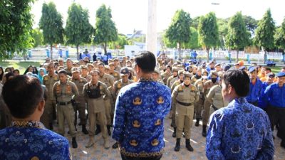 Jelang Porprov, Wabup Kumpulkan Satpol PP “Ini Harapannya”
