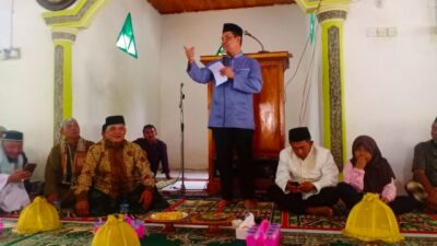 Sehari, Wabup Edy Manaf Hadiri Maulid di Dua Desa