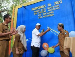 Peresmian Pamsimas, Kades Benteng Gantarang: Pak Bupati Beri Bukti