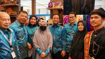 Inacraft 2023, Tenun Kajang dan Pinisi Bulukumba Terpajang Stand Utama Sulawesi Selatan