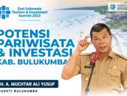 Andi Utta Paparkan Kesiapan Bulukumba Jadi KEK Pariwisata dalam Forum East Indonesia Tourism and Investment Summit 2023