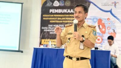 Disparpora Bulukumba Adakan Pelatihan Peningkatan Peran Serta Masyarakat Dalam Mengembangkan Kemitraan Pariwisata