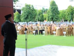 Apel Gabungan, Bupati Andi Utta: Tanamkan Rasa Malu