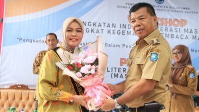 Herfida Attas Dikukuhkan Jadi Bunda Literasi Bulukumba