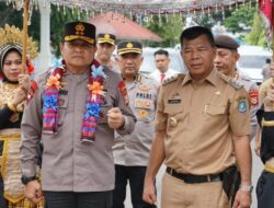 Kapolda Sulsel Tiba di Rujab Bupati Bulukumba, Disambut Tari Angngaru