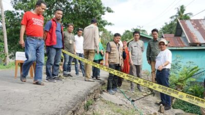 Tanah Bergeser di Herlang, Sekda Ali Saleng: Akan Dikaji Pihak Unhas