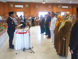 Bupati Andi Utta Rotasi Pejabat, Ratusan Kepala Sekolah SD Dilantik