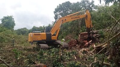 Kodim 1411 Bulukumba Terjunkan Alat Berat di Lokasi TMMD Ke-117