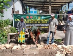 Pondasi RTLH TMMD Ke-117 Mulai Dikerja