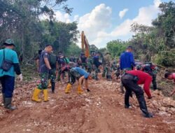 Masuk Hari ke 12, Progres Perintisan Jalan TMMD Sudah 38 Persen