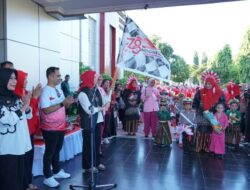 750 Anak Didik TK PAUD Ikuti Karnaval Sambut HUT Kemerdekaan