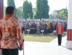 Pejabat dan Staf Pemkab Bulukumba Kompak Gunakan Batik saat Apel Gabungan OPD