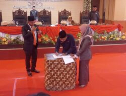 Bupati dan Ketua DPRD Bulukumba Tandatangani Kesepakatan Bersama APBD Perubahan 2023