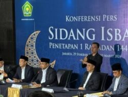 Hasil Sidang Isbat: 1 Ramadhan 1445 H Jatuh Pada Hari Selasa 12 Maret 2024