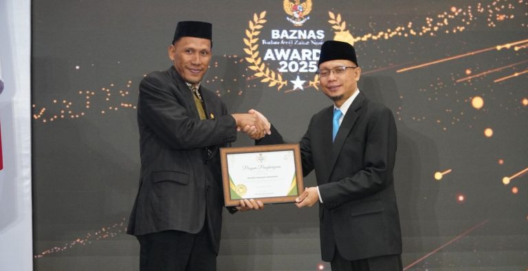Bupati Bulukumba Kembali Raih Baznas Award 2025, Bukti Komitmen Dukung Gerakan Zakat Nasional