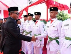 Paskibra Bulukumba Dikukuhkan, Siap Kibarkan Bendera di HUT RI ke-80