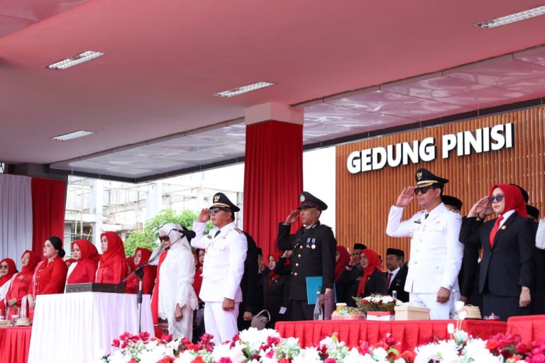 HUT RI ke-80, Paskibra Bulukumba Sukses Kibarkan Bendera Merah Putih di Lapangan Pemuda