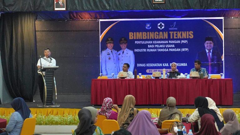 Buka Bimtek Ketahanan Pangan, Bupati Bulukumba Motivasi UMKM: Kemasan Menarik dan Higienitas Produk Jadi Kunci Sukses