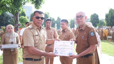 Bupati Andi Utta Serahkan Penghargaan Satu Data Indonesia 2025, Ini Daftar Pemenangnya