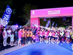 Sport Tourism Bulukumba: Night Run 2025 Meriahkan Pantai Merpati dengan Cahaya Glow in the Dark