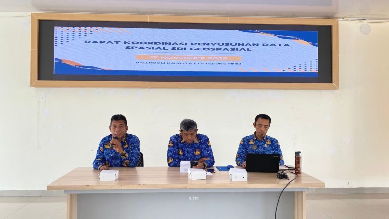 Perkuat Tata Kelola Data, Diskominfo Gelar Bimtek Penyusunan Data Spasial