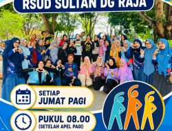 Senam Bersama RSUD Bulukumba Digelar Rutin Setiap Jumat, Tingkatkan Kebugaran dan Kekompakan Pegawai