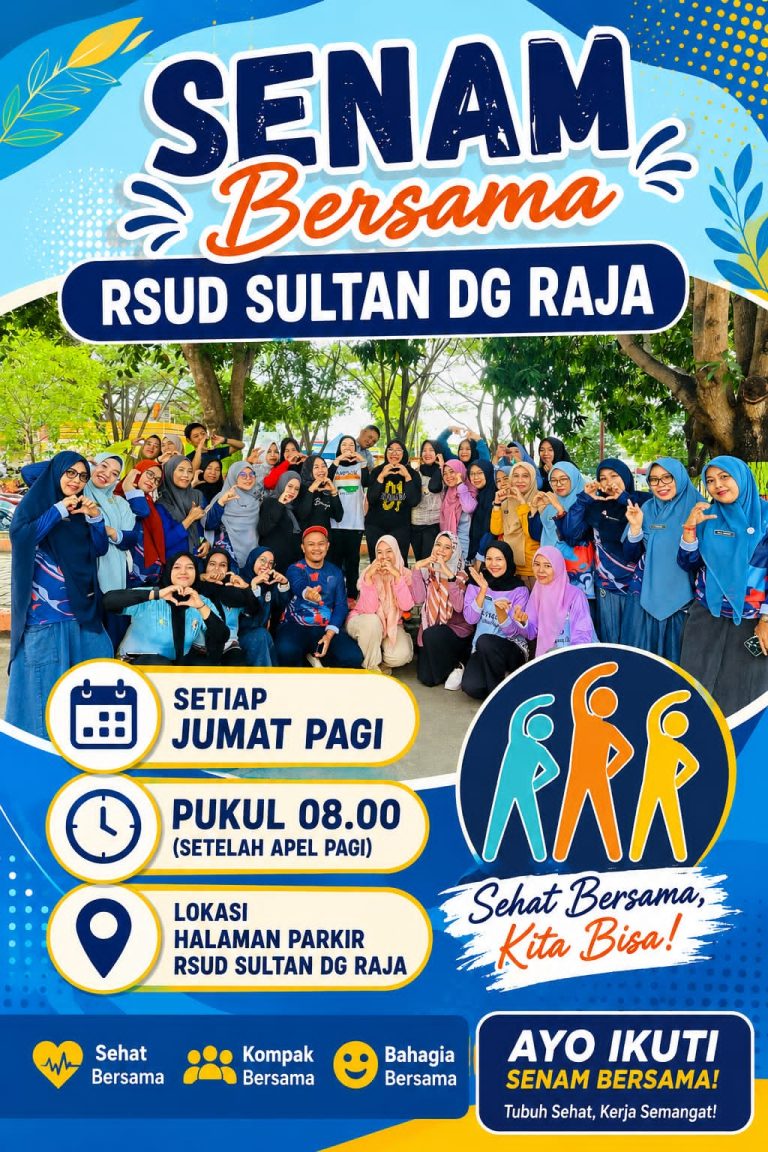 Senam Bersama RSUD Bulukumba Digelar Rutin Setiap Jumat, Tingkatkan Kebugaran dan Kekompakan Pegawai