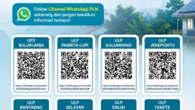 Perkuat Keterbukaan Informasi, PLN UP3 Bulukumba Hadirkan Kanal WhatsApp Resmi untuk Pelanggan